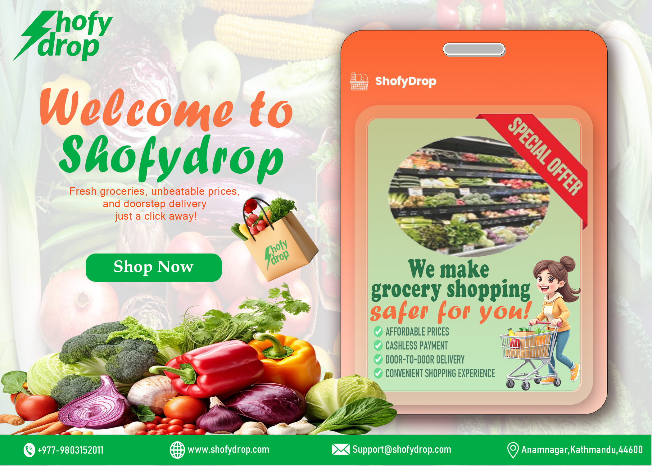 ShofyDrop promotional design 1